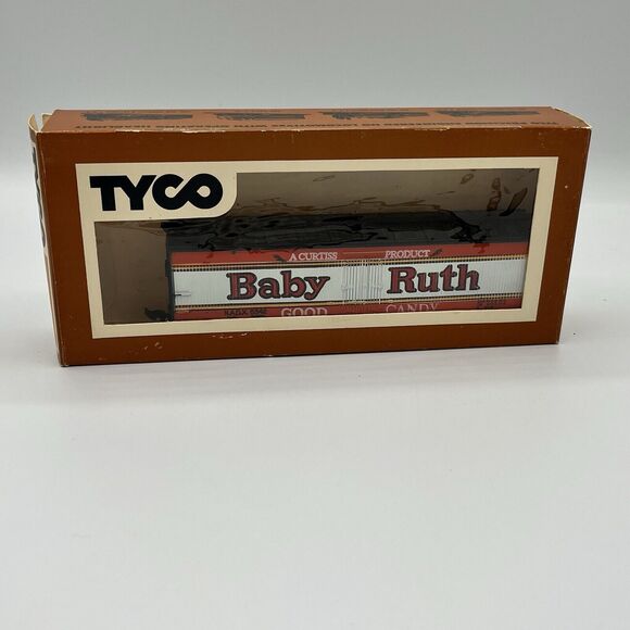 Vintage TYCO HO Baby Ruth Billboard Reefer Car 355C In Original Box Train Set - Picture 2 of 7